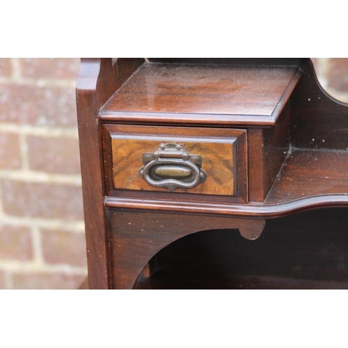 56 - VINTAGE EDWARDIAN DRESSING TABLE CHEST OF DRAWERS 
108 X 52 X 167CM