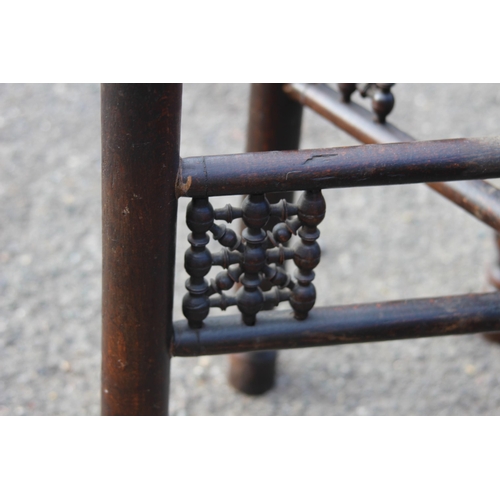 58 - EASTERN BRASS TRAY TABLE 
65 X 50CM