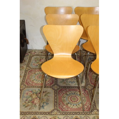 62 - SET OF FOUR STYLE CHAIRS