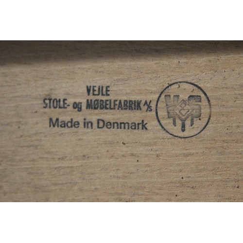 9 - DANISH VEJLE STOLE-OG MOBELFABRIK NEST OF TABLES 
63 X 40 X 40CM