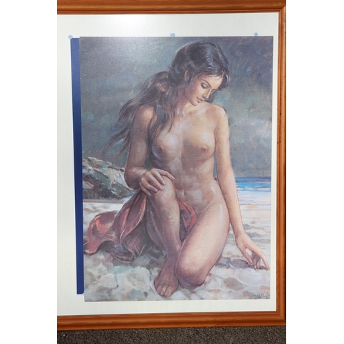 187 - 3 X NUDE PICTURES 
88 X 68CM