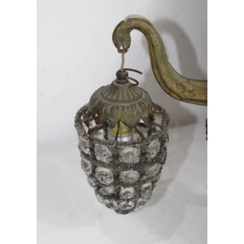 127 - ANTIQUE CHANDELIER
69CM