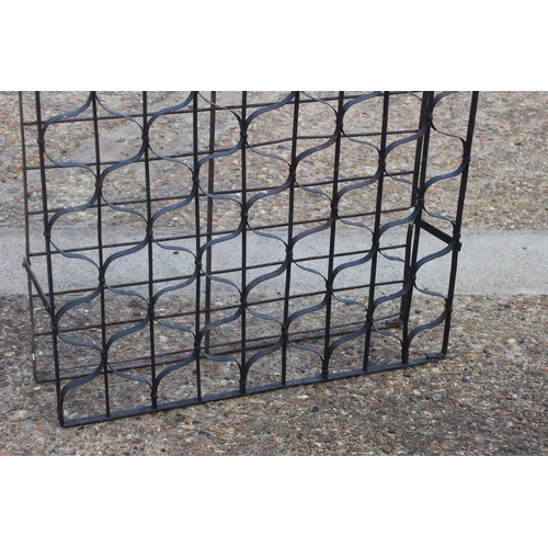 72 - ANTIQUE WINE RACK
90 X 21 X 152CM