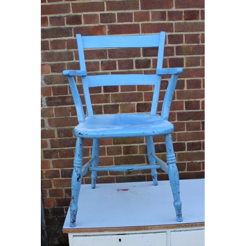 74 - QUANTITY OF VINTAGE PAINTED FURNITURE