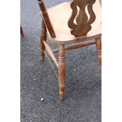 1 - 4 X VINTAGE PINE CHAIRS - A/F
39 X 39 X 82CM