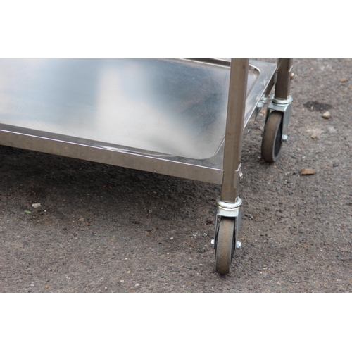 25 - CATERING METAL TROLLEY 
86 X 45 X 86CM