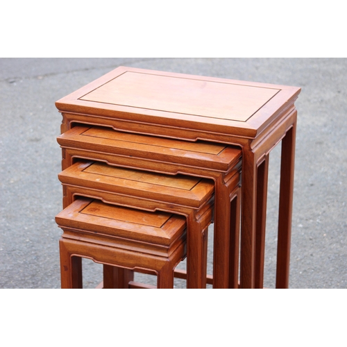 29 - ASIAN NEST OF TABLES x4
67 X 36 X 51CM