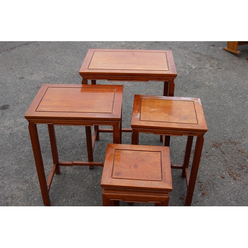 29 - ASIAN NEST OF TABLES x4
67 X 36 X 51CM