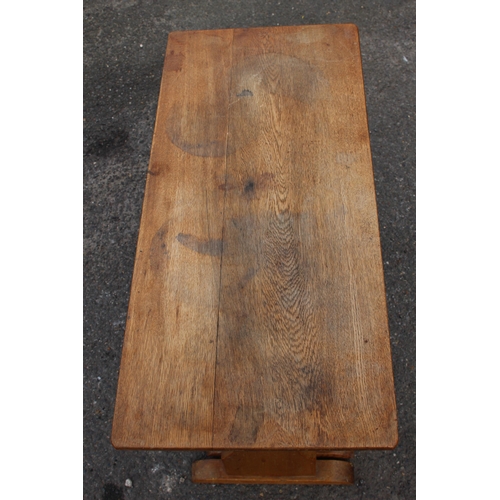 30 - PINE NEST OF TABLES COFFEE TABLE 
68 X 38 X 42CM