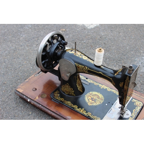 249 - VINTAGE SEWING MACHINE