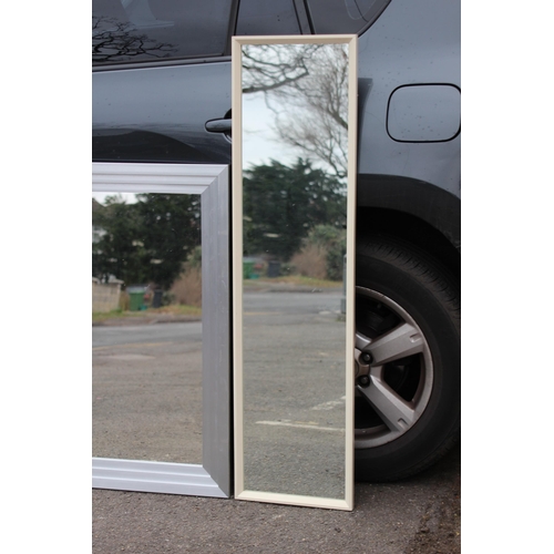 136 - QUANTITY OF MODERN MIRRORS x4
123 X 34CM