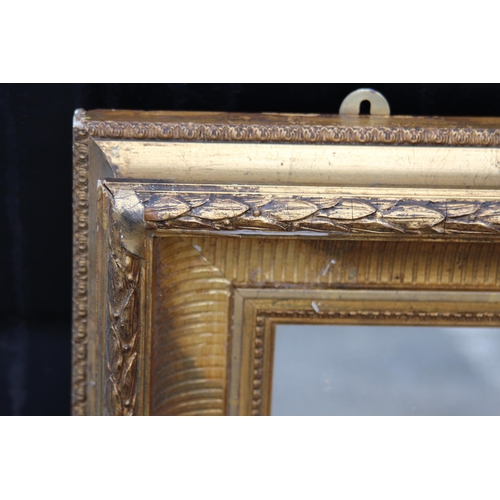 137 - ANTIQUE GILT FRAMED MIRROR
86.5 X 67CM