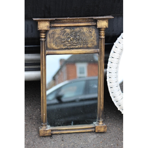 154 - 3 X VINTAGE MIRRORS
54 X 37CM