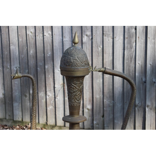 126 - LARGE BRASS COFFEE POT
130CM