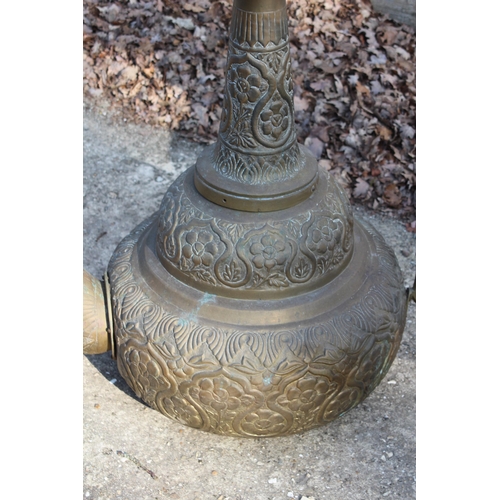 126 - LARGE BRASS COFFEE POT
130CM