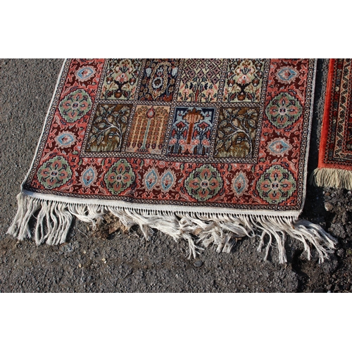 176 - 2 X ORIENTAL STYLE RUGS
140 X 75CM