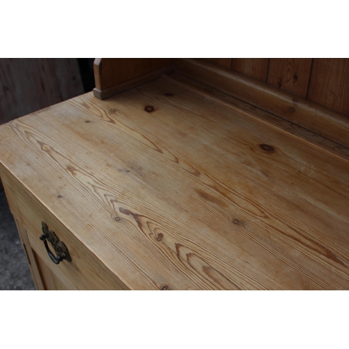 38 - PINE DRESSER
92 X 48 X 224CM