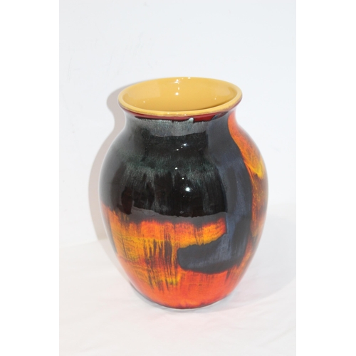 557 - LARGE POOLE POTTERY GEMSTONES TALL VASE
25CM