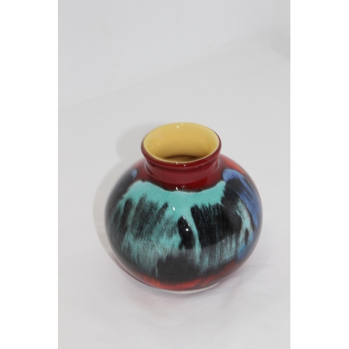 562 - POOLE POTTERY VOLCANO BULB VASE
10CM