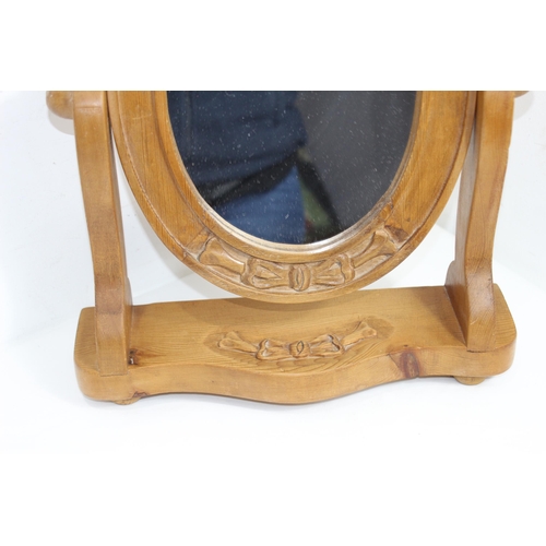 158 - PINE SWING MIRROR
48CM