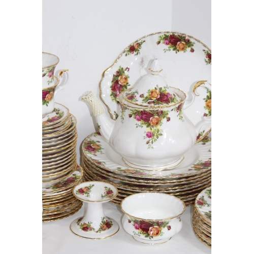 211 - LARGE QUANTITY OF ROYAL ALBERT CHINA 
42CM