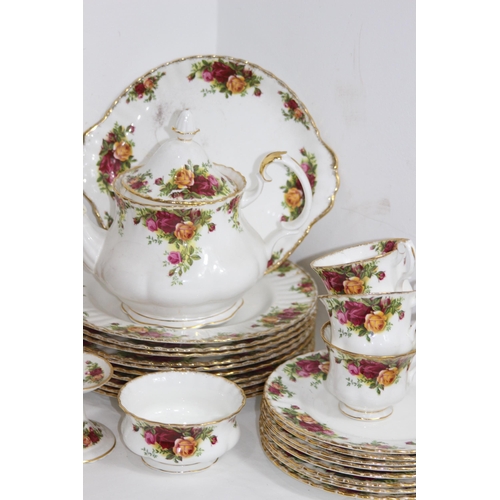 211 - LARGE QUANTITY OF ROYAL ALBERT CHINA 
42CM