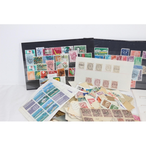 256 - BOX OF STAMPS AND FIRST DAY COVERS