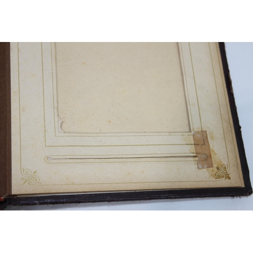 266 - ANTIQUE PHOTO ALBUM - EMPTY