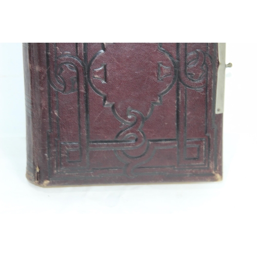 266 - ANTIQUE PHOTO ALBUM - EMPTY