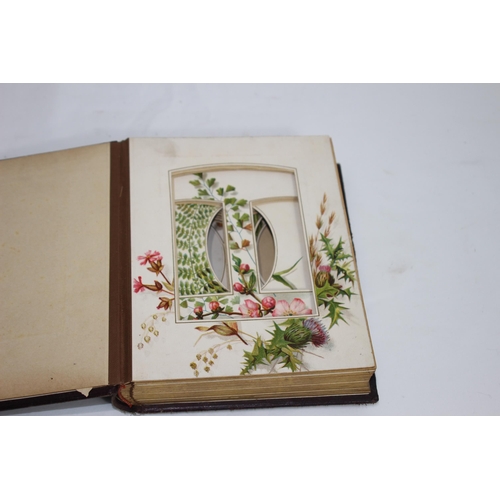 266 - ANTIQUE PHOTO ALBUM - EMPTY