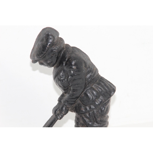 267 - VINTAGE GOLFING DOORSTOP
18CM