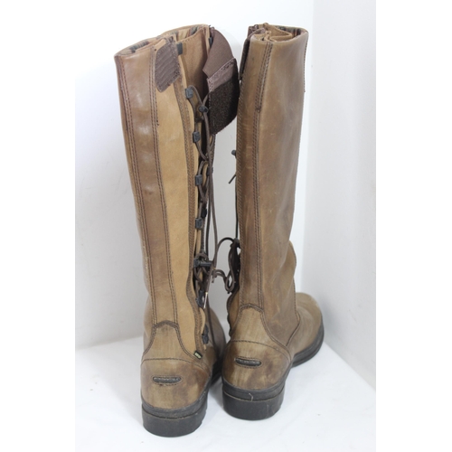 274 - ARIAT LEATHER RIDING BOOTS UK 6 1/2