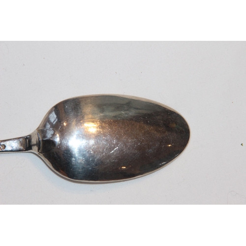 718 - GEORGE II SILVER SPOON - LONDON 1748 - 34.5G