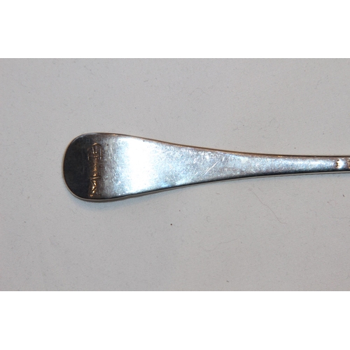 718 - GEORGE II SILVER SPOON - LONDON 1748 - 34.5G