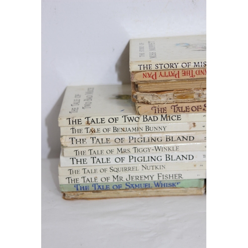 282 - QUANTITY OF VINTAGE BEATRIX POTTER BOOKS