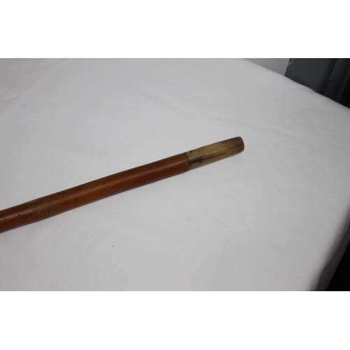 285 - VINTAGE PARASOL AND WALKING CANE 
92CM