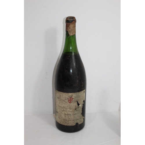 445 - 1981 JEROBOAM 3L BOTTLE OF BEAUJOLAIS PLUS 5 OTHERS