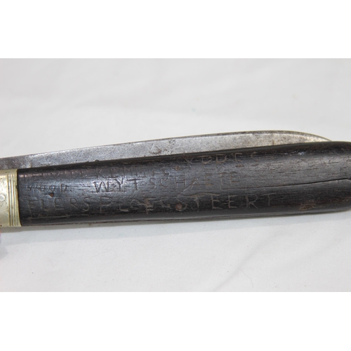 596 - VINTAGE PENKNIFE
15CM CLOSED