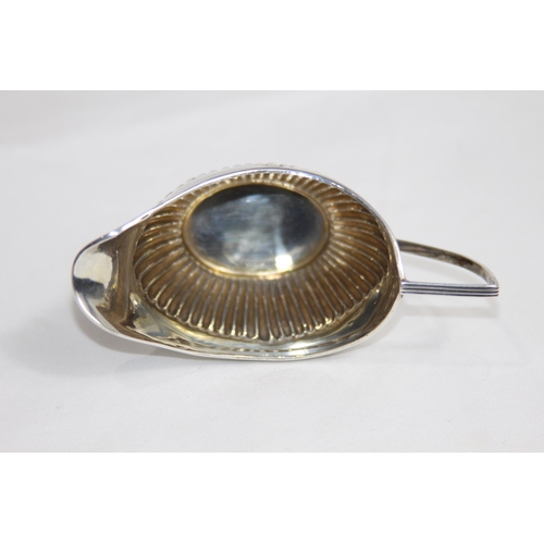 729 - SILVER DEMI REEDED CREAM JUG - BIRMINGHAM 1903