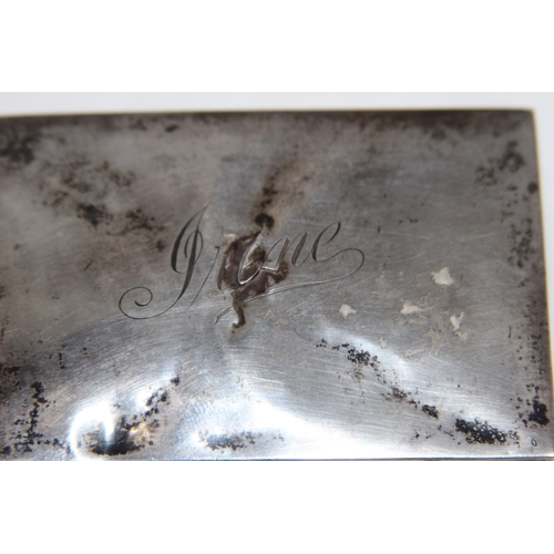 750 - SILVER TRINKET BOX - HENRY CLIFFORD DAVIS - BIRMINGHAM 1910