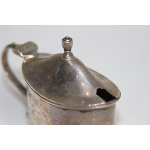 773 - VICTORIAN SILVER MUSTARD POT - LONDON 1898