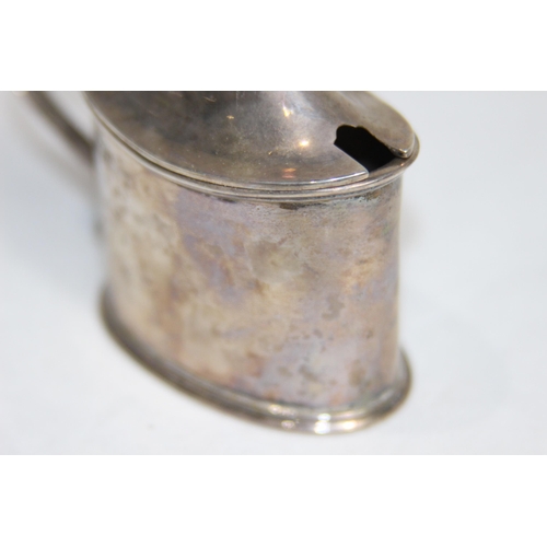 773 - VICTORIAN SILVER MUSTARD POT - LONDON 1898