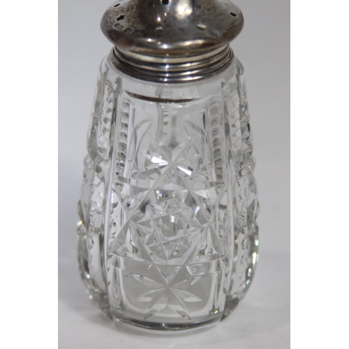 776 - SILVER TOPPED SUGAR SHAKER - LONDON 1904