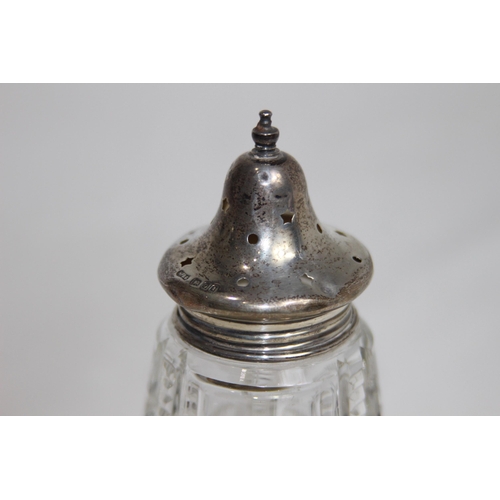 776 - SILVER TOPPED SUGAR SHAKER - LONDON 1904