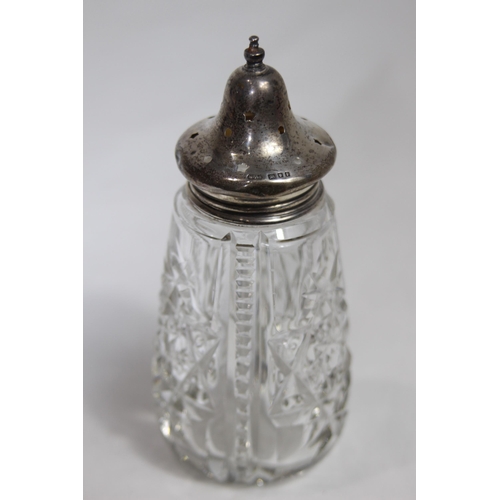 776 - SILVER TOPPED SUGAR SHAKER - LONDON 1904