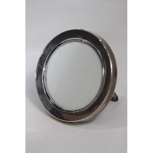 780 - SILVER PHOTO FRAME - BIRMINGHAM 1942 AND A SILVER PLATED PHOTO FRAME