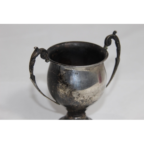 784 - SILVER TROPHY CUP FREE FORM INSCRIPTION - BIRMINGHAM 1930 - 81G