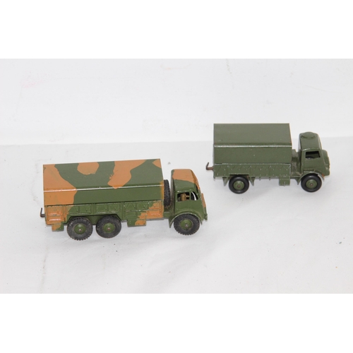 470 - QUANTITY OF DINKY TOY MILITARY VEHICLES