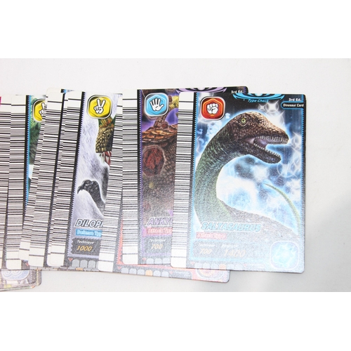 475 - LARGE QUANTITY SEGA DINOSAUR KING TRADING CARDS