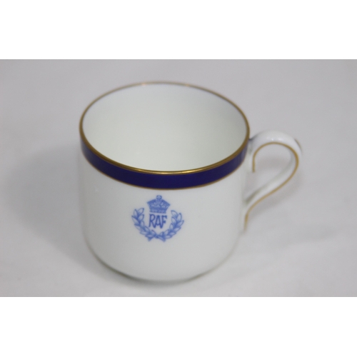 517 - PAIR OF WWII ROYAL DOULTON R.A.F CUP AND SAUCERS